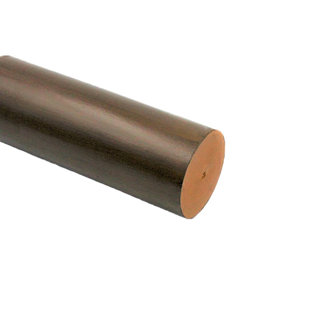 Faux Wood Drapery Rod Finish