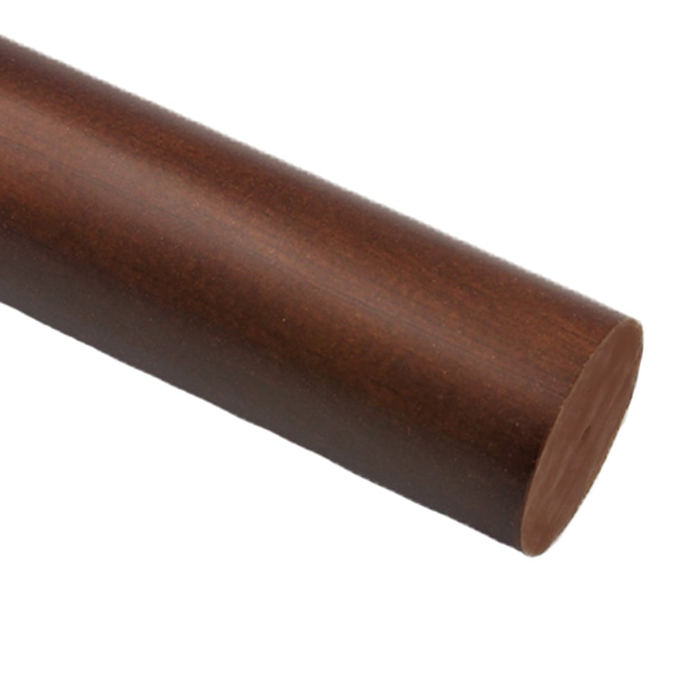Walnut Drapery Rod Finish