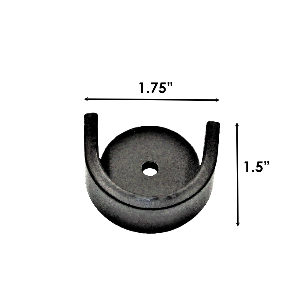 Sizing for French Rod Inside Wall Mount Bracket