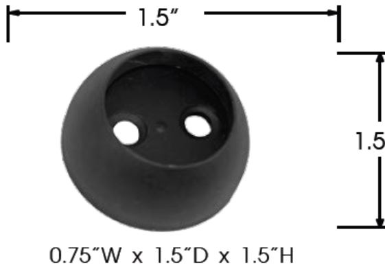 Sizing for Tech Rod End Holder