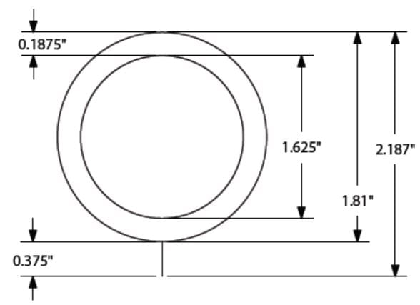Sizing for Tech Drapery Rings