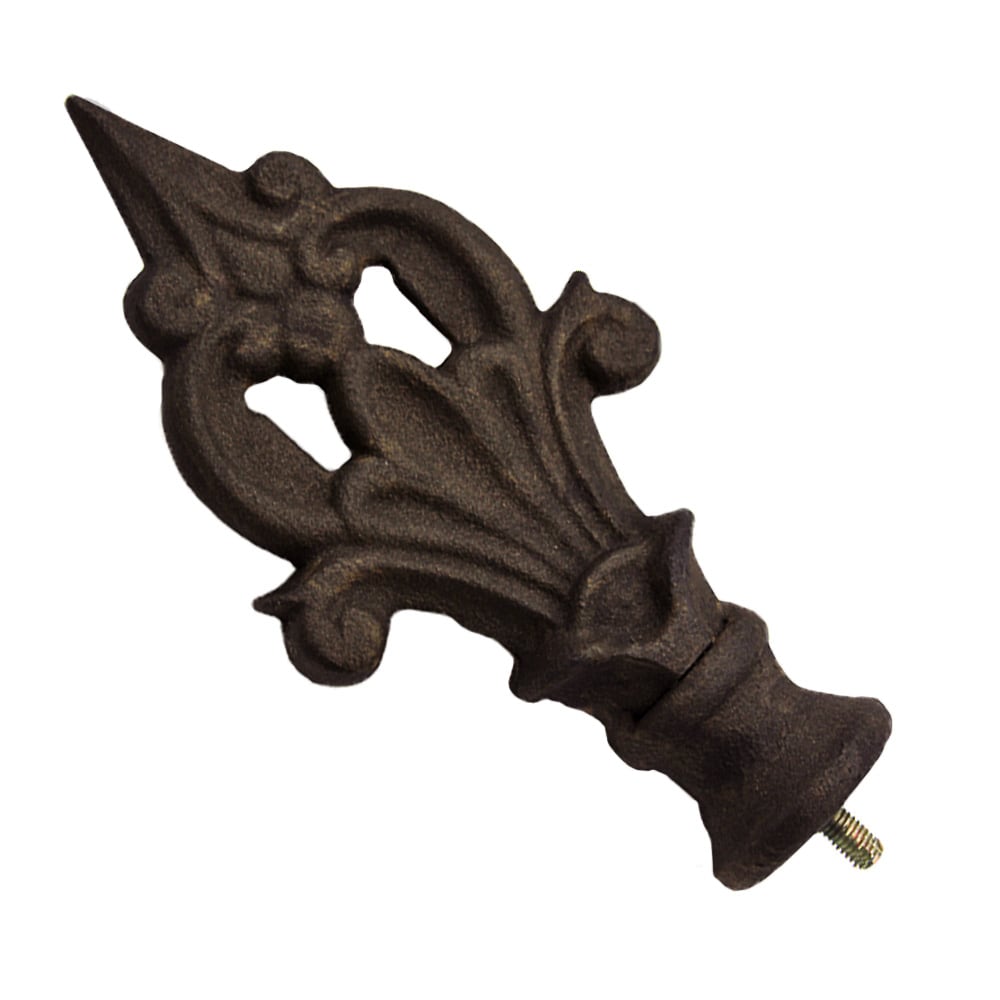 Spear Finial With Collar - Old World Bronze