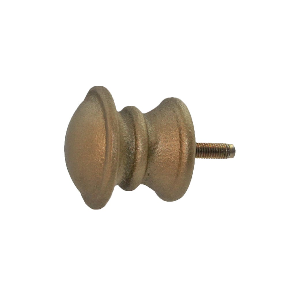 End Cap With Collar Finial
