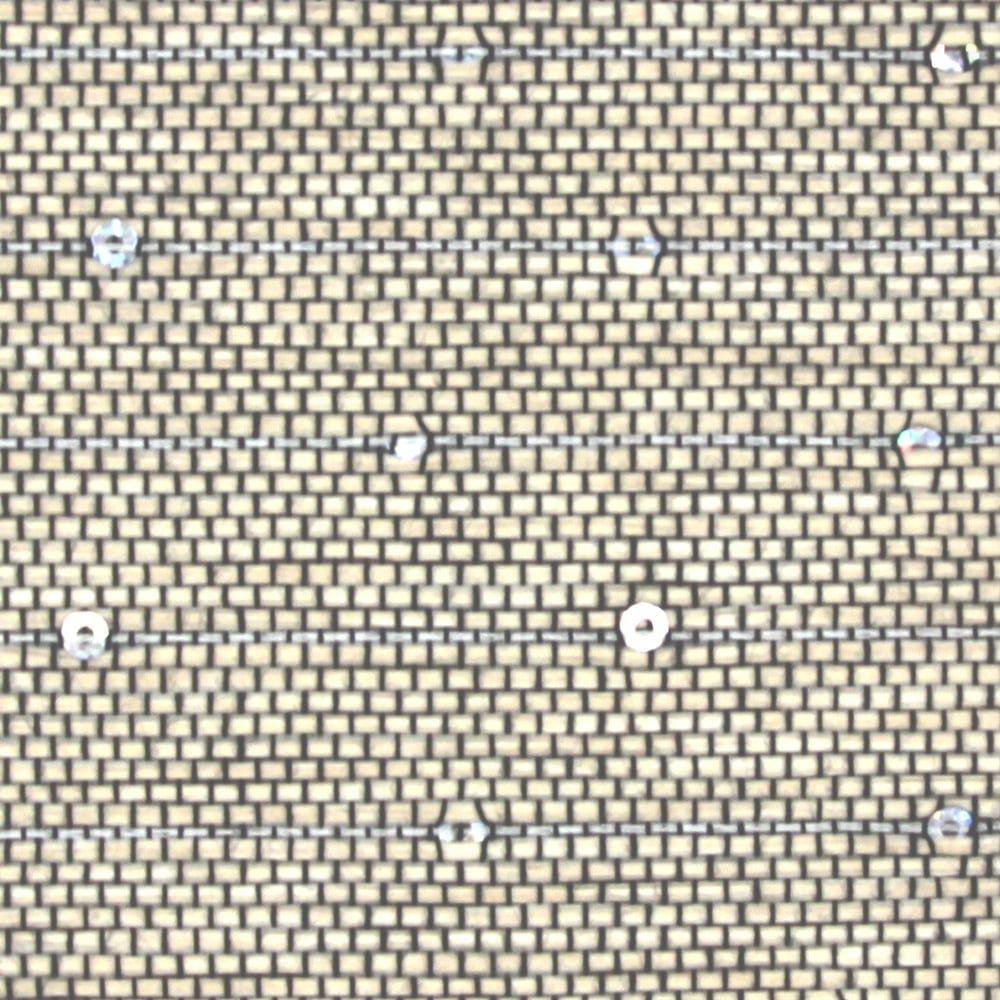 Natural Pearl Glitter Fabric Swatch