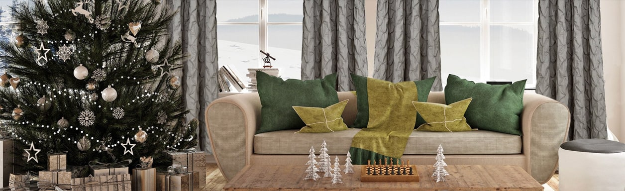 Spruce Up Your Window Treatments for the Holidays